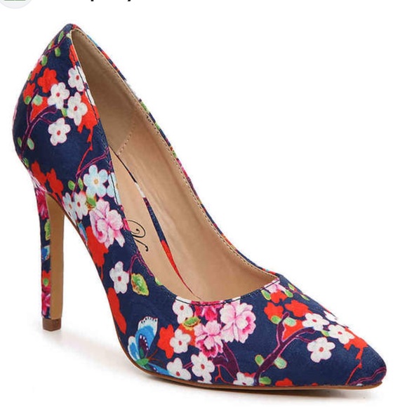 Penny Loves Kenny Women\'s Opus SF Pump Blue Multi Floral 💐 main image 2
